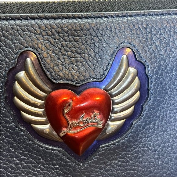 Louboutine Heart Wings Wallet - Picture 2 of 8